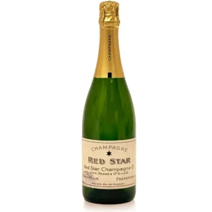 6 x Red Star Champagne €34,99 + Biscuits Rose de Reims